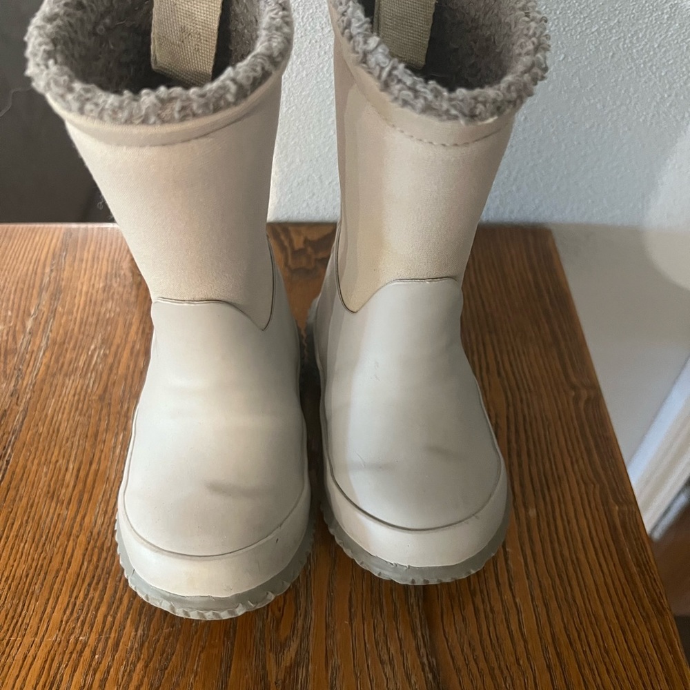Fleece lined Hunter boots